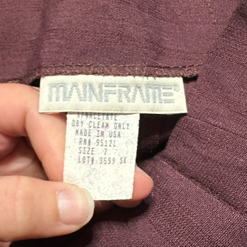 Vintage Brown Mainframe Skirt View 2